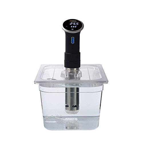 11.6 L Polycarbonate Sous Vide Container with Custom Cut lid To Suit The Anova Sous Vide Cooker