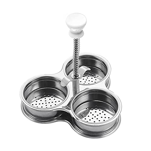 Camidy Egg Poacher Eggssentials Poached Egg Maker, Stainless Steel Egg Poaching Pan, Poached Eggs Cooker Food Grade Easy To Use For Poached Eggs Brunch Breakfast