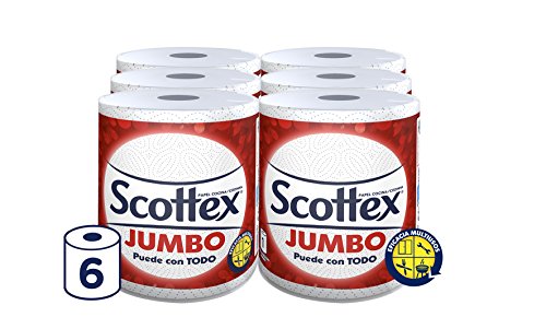Scottex Jumbo Papel de Cocina - 6 rollos