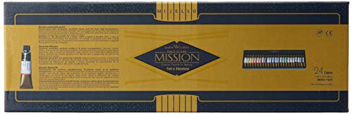 Mission Gold Water Color Set, 24 Colors by Mijello Mission Gold Class
