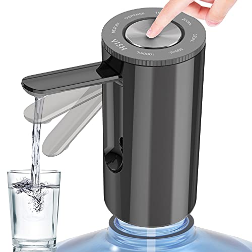 YISH Dispensador Electrico De Agua Fria de Garrafa: Bomba de Agua Potable, Dispensador USB Automático Plegable.